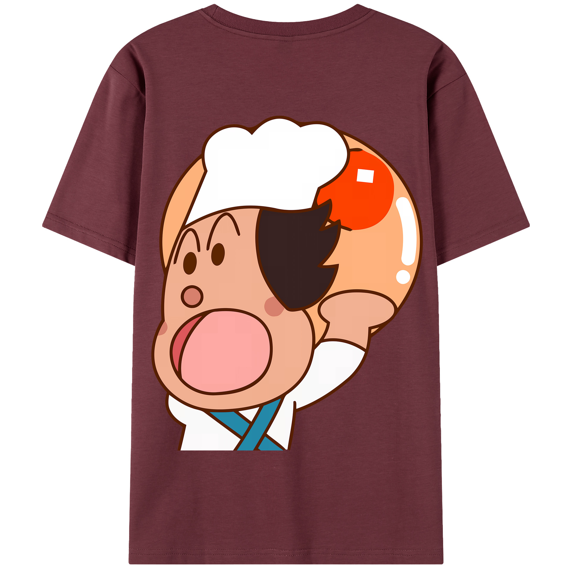 （画像用） アンパンマン Anpanman 綿100％半袖Tシャツ（背面プリント）